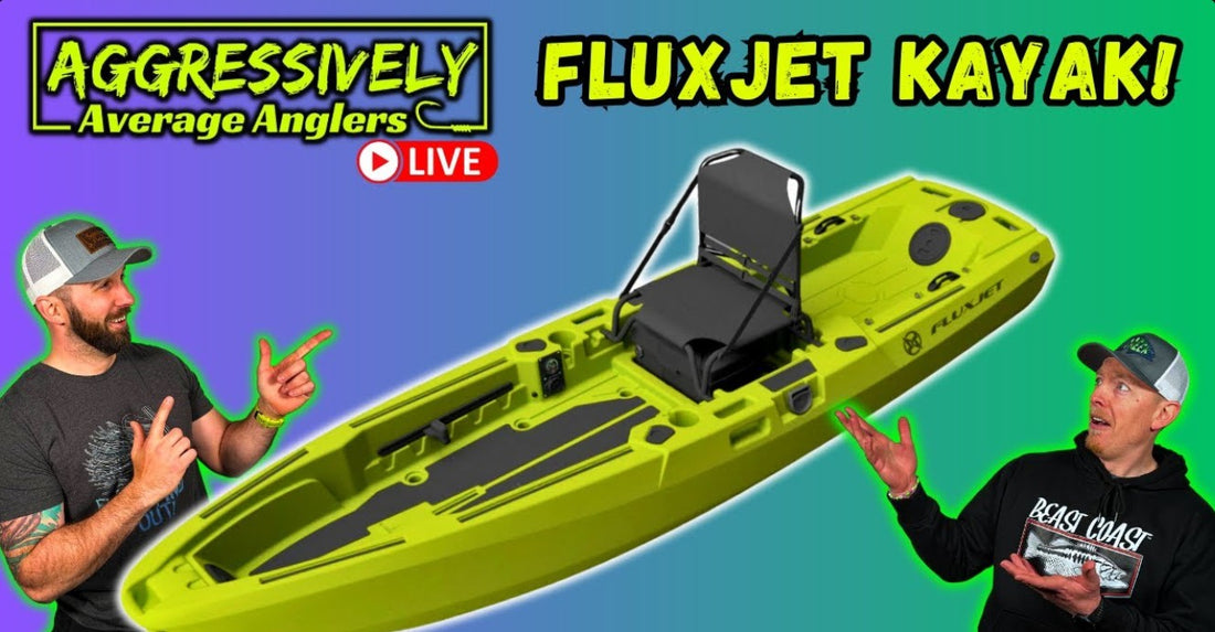 FluxJet Jet-Powered Kayak Featured on AAngler Live Stream