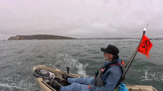 FluxJet Kayak Ocean Fishing: ThumprFishing Goes Offshore
