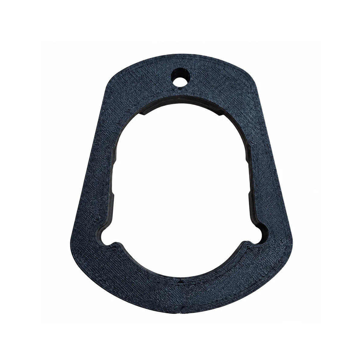 Black FluxJet cable pass-through gasket, top view