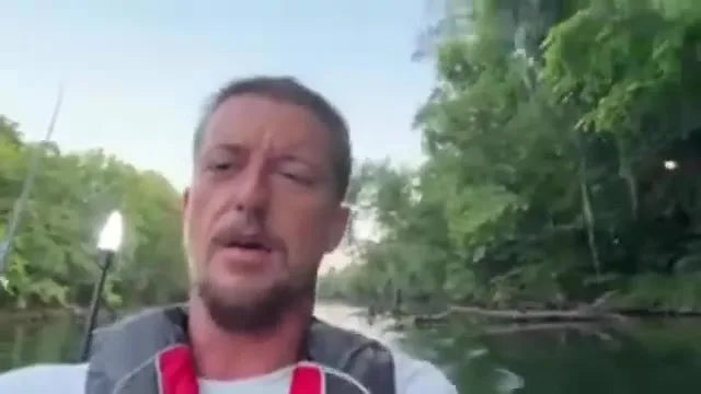 FluxJet owner Mike on the Lower Saluda River